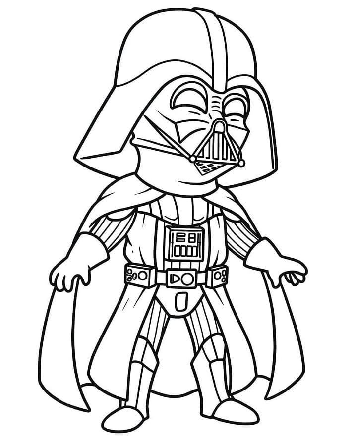 Søt Star Wars fargelegging