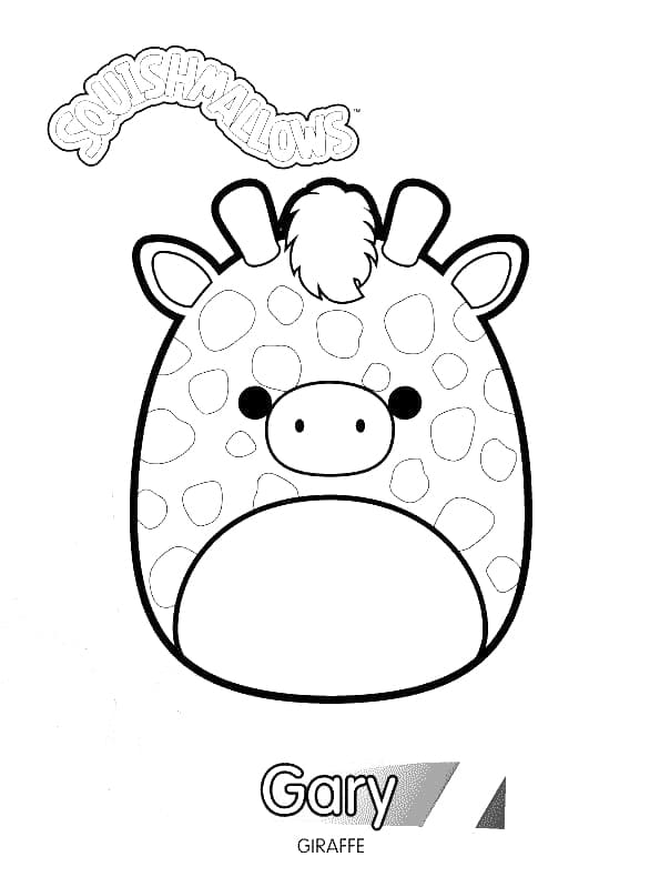 Squishmallow å fargelegge fargelegging