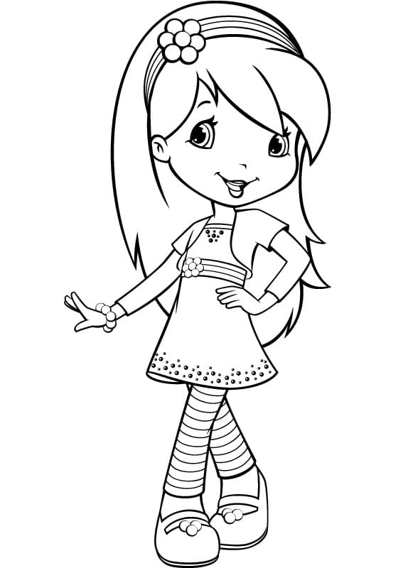 Strawberry Shortcake fargeleggingsside