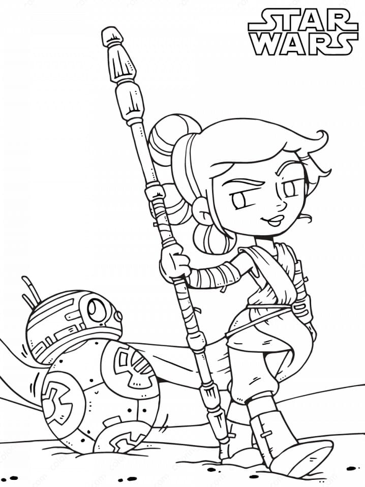 Utskriftbar kostnadsfri Star Wars fargelegging