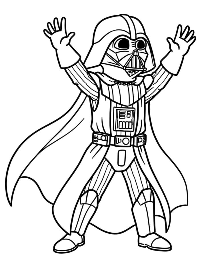 Vennlig Star Wars fargelegging