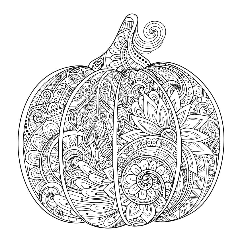 Vidunderlig Zentangle fargelegging