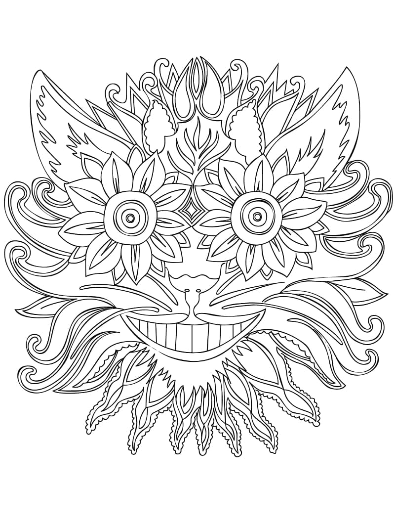 Zentangle (2) fargelegging