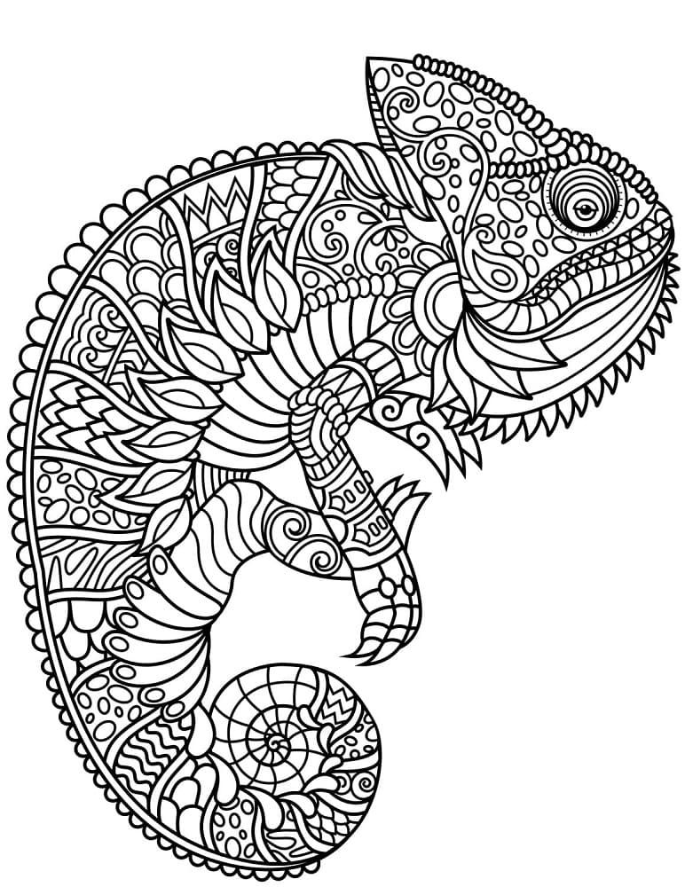 Zentangle å printe fargelegging