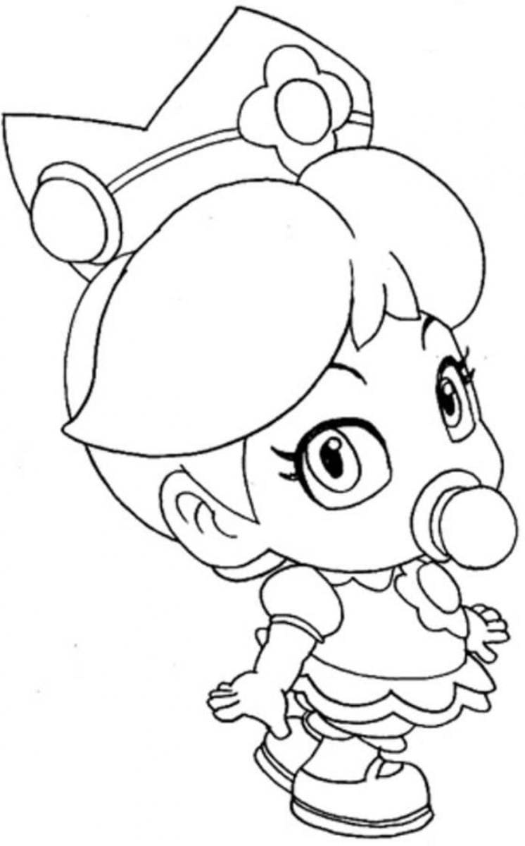 Glad Princess Peach fargelegging