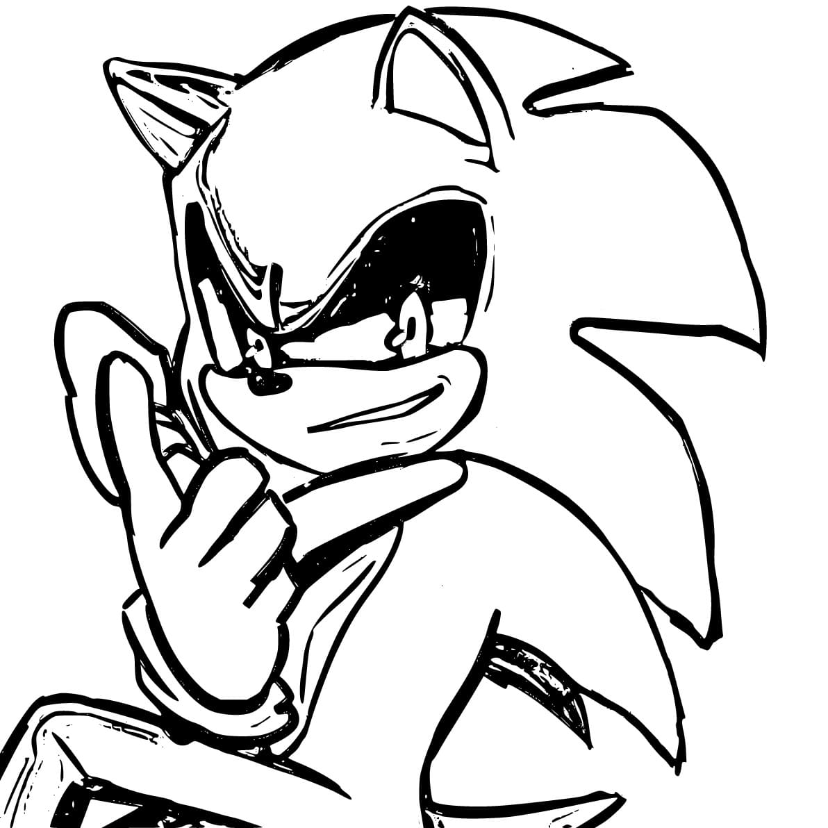 Gratis Sonic Exe fargelegging
