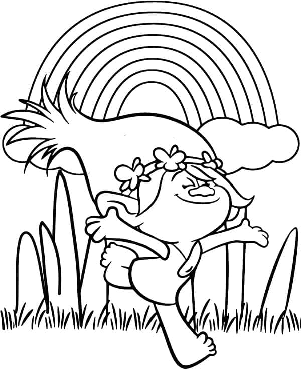 Gratis Trolls for Barn fargelegging