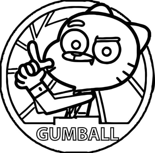 Gumballs fantastiske verden (6) fargelegging
