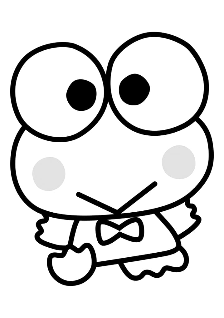 Keroppi (3) fargelegging