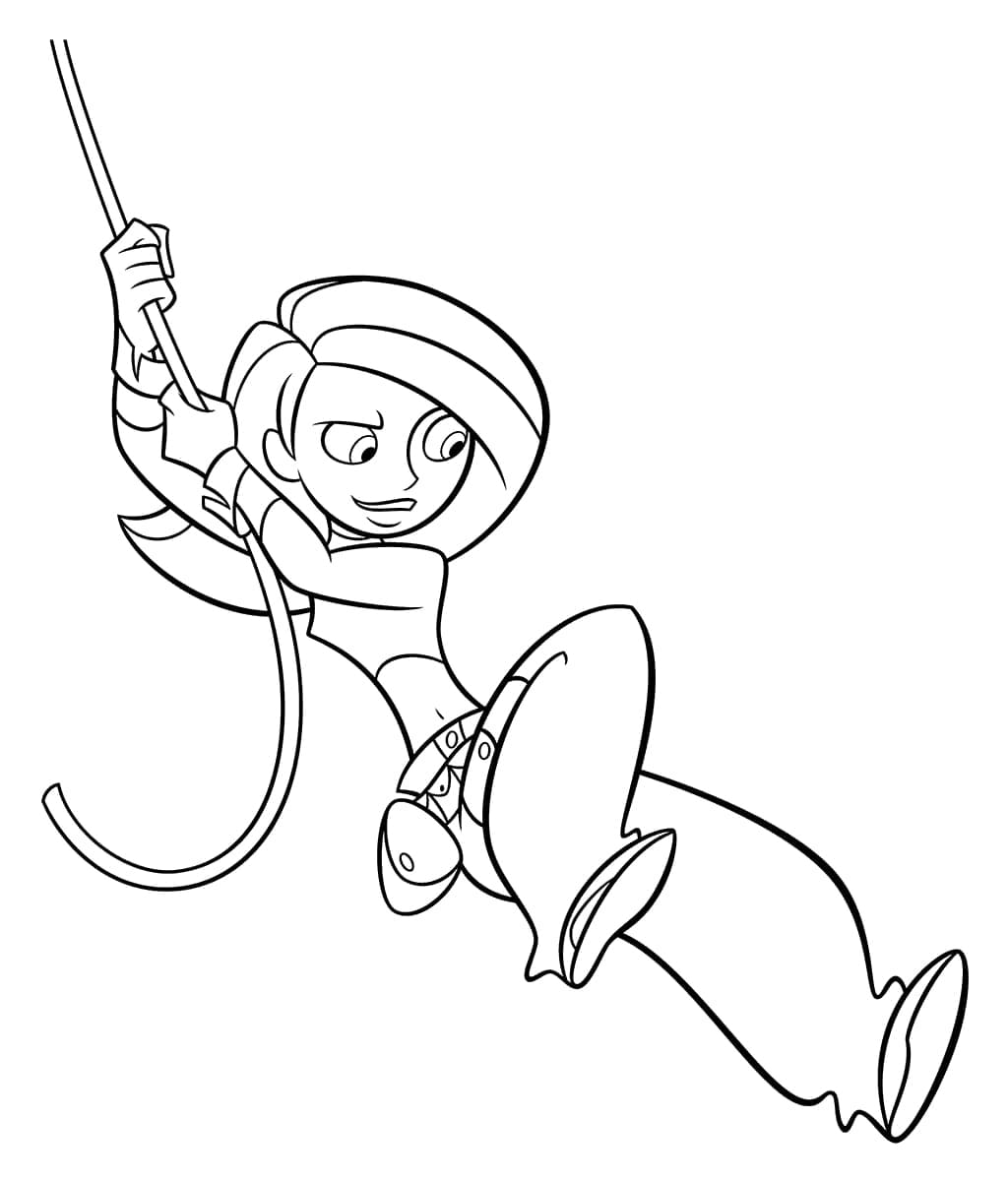 Kim Possible (1) fargelegging
