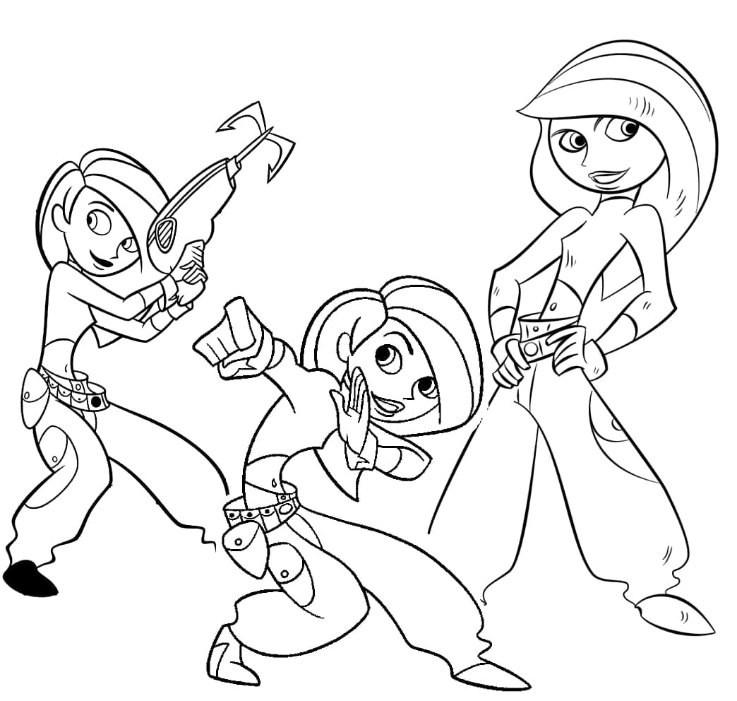 Kim Possible (13) fargelegging