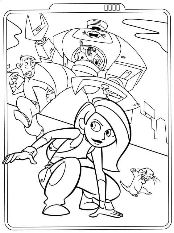 Kim Possible (14) fargelegging