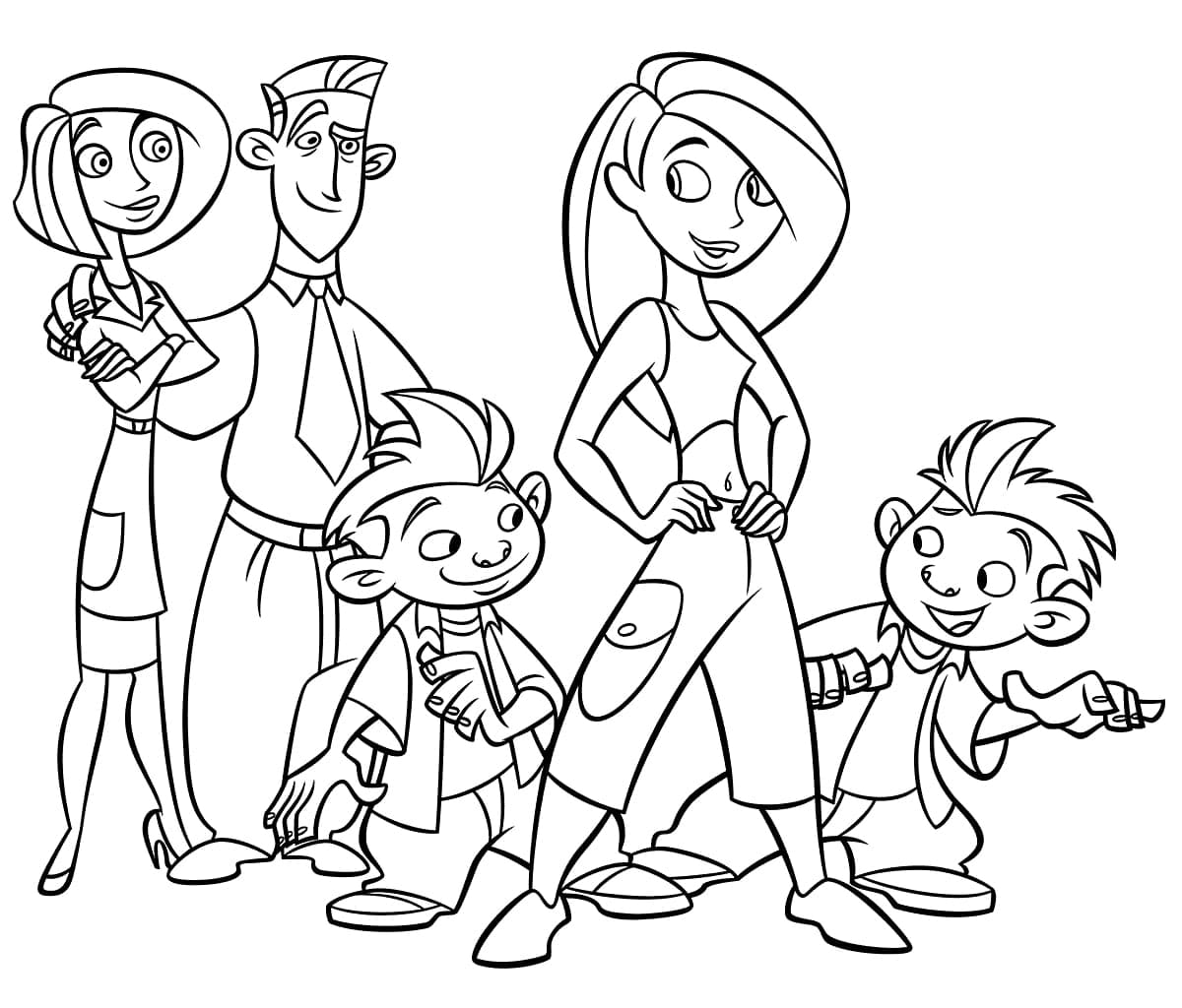 Kim Possible (15) fargelegging