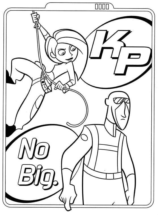 Kim Possible (16) fargelegging