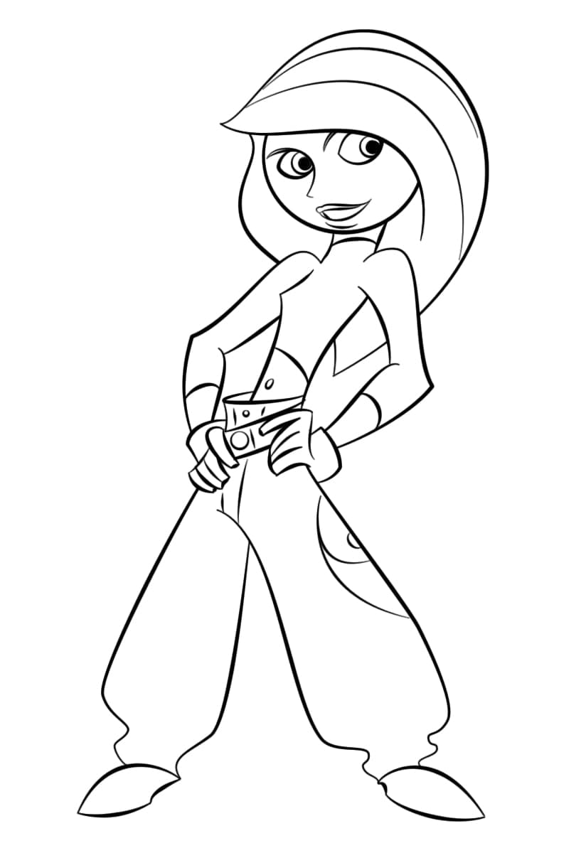 Kim Possible (17) fargelegging