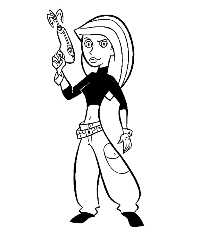 Kim Possible (2) fargelegging