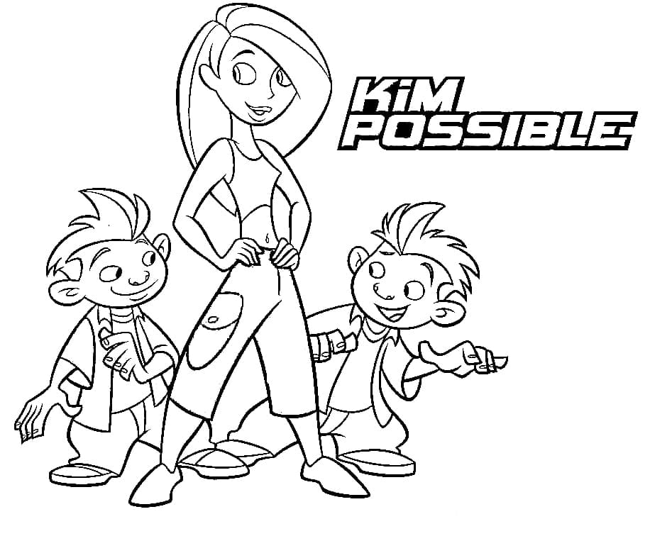 Kim Possible (23) fargelegging