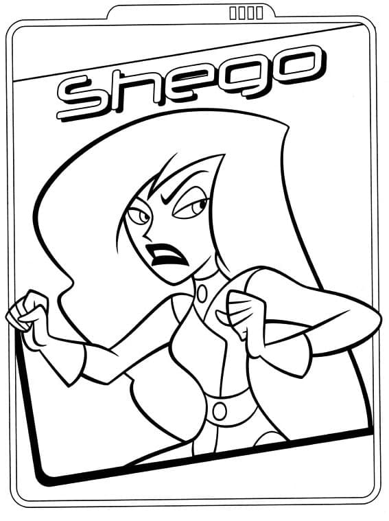 Kim Possible (36) fargelegging