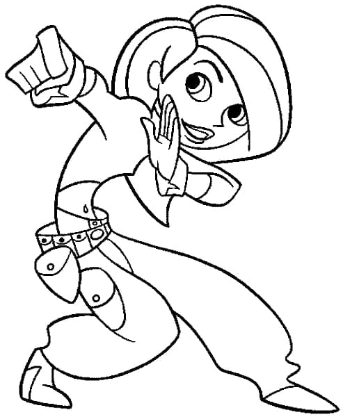Kim Possible (5) fargelegging