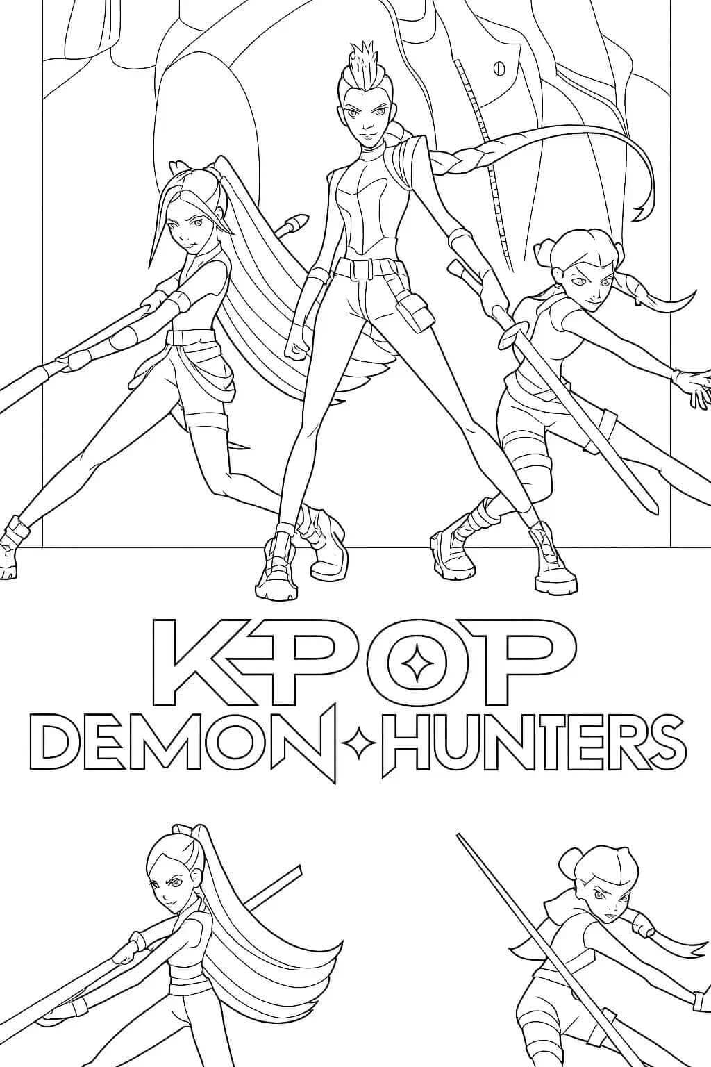Kpop Demon Hunters (19) fargelegging