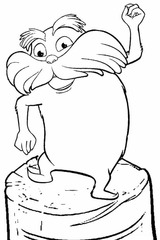 Lorax (10) fargelegging
