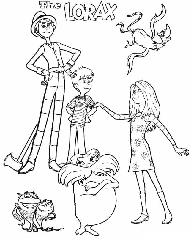 Lorax (15) fargelegging