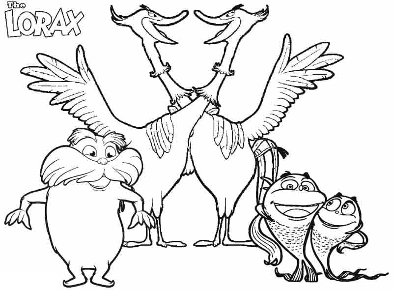 Lorax (16) fargelegging