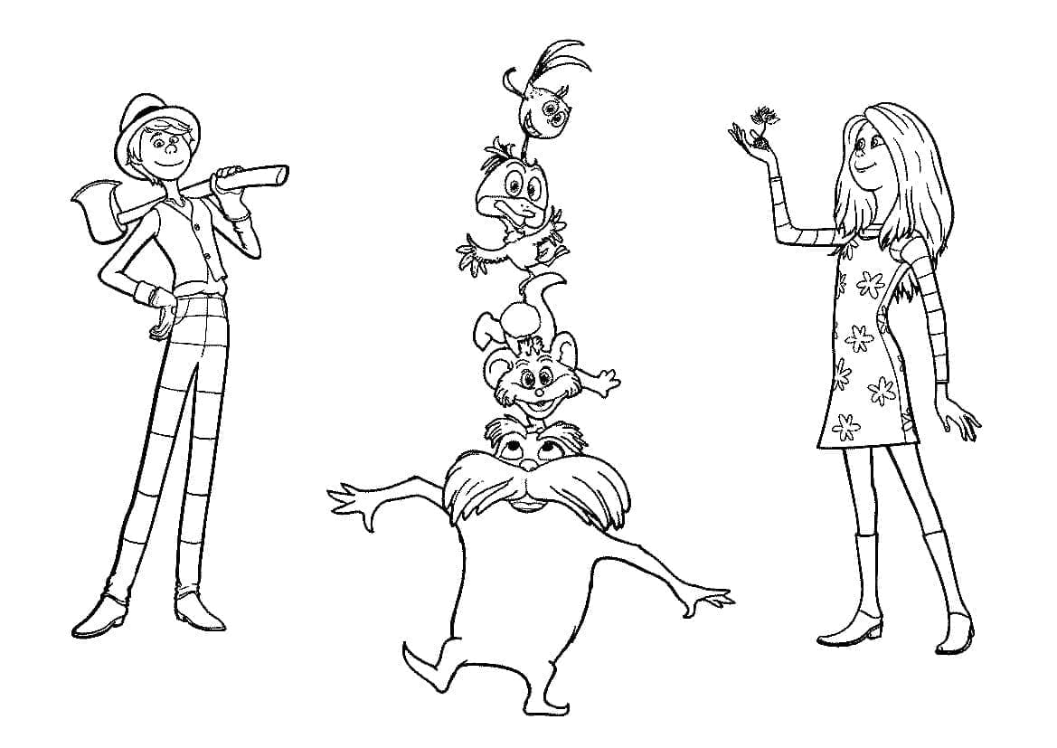 Lorax (21) fargelegging