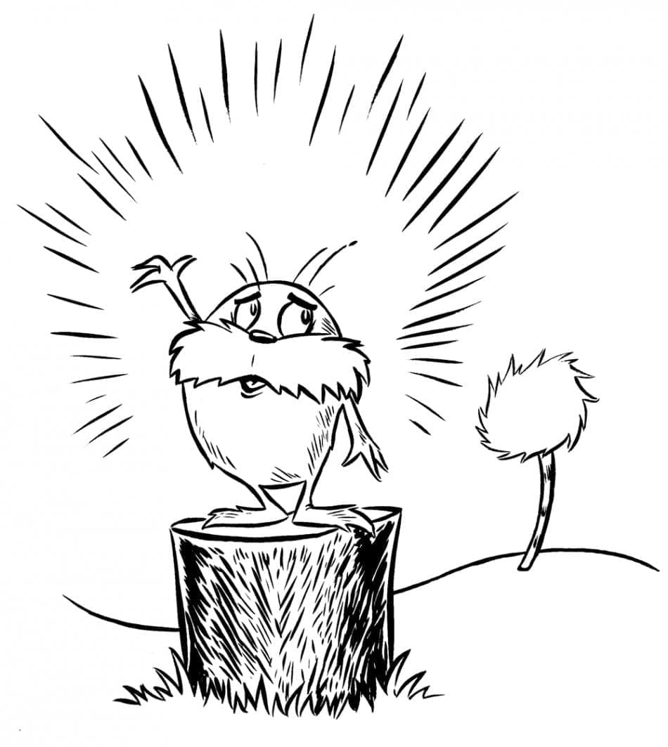 Lorax (23) fargelegging