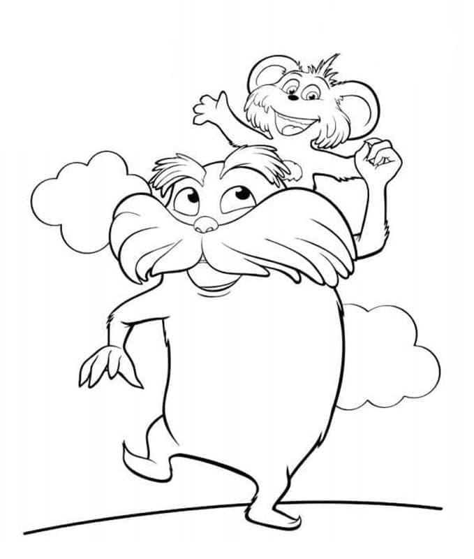 Lorax (24) fargelegging