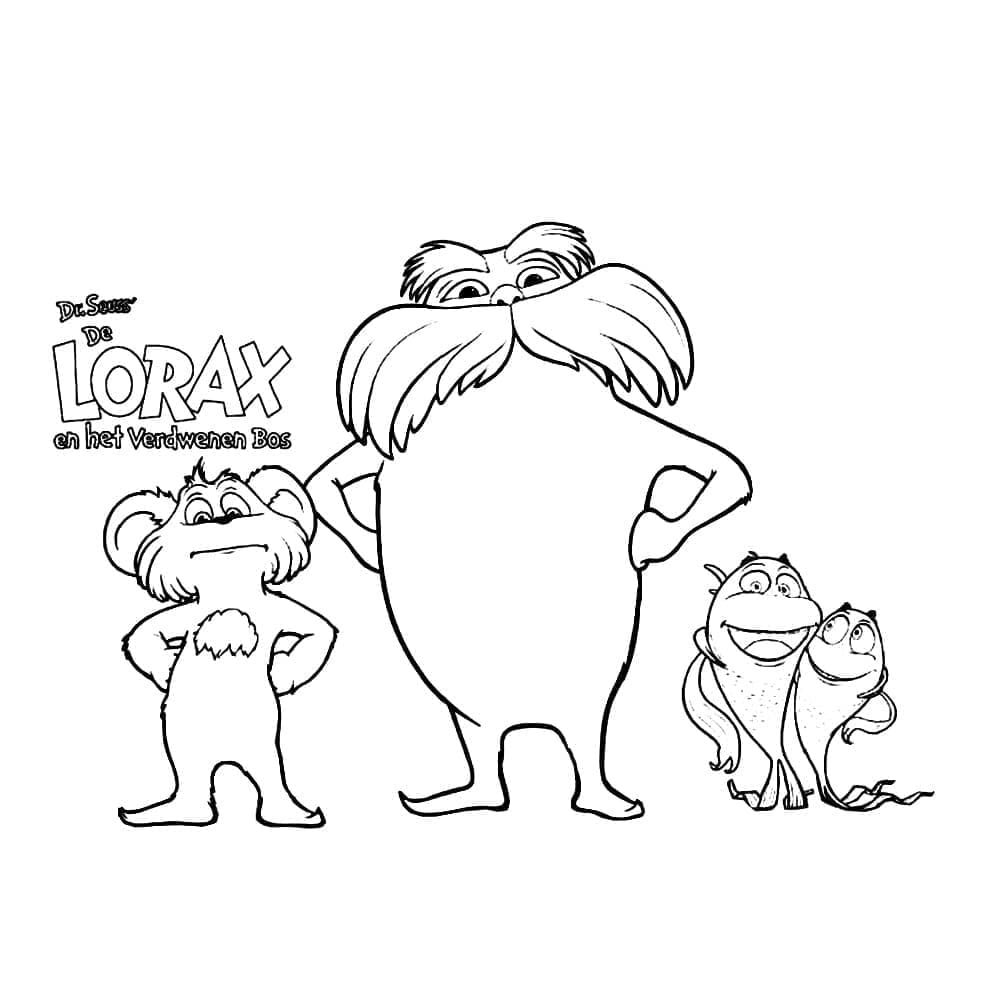 Lorax (3) fargelegging