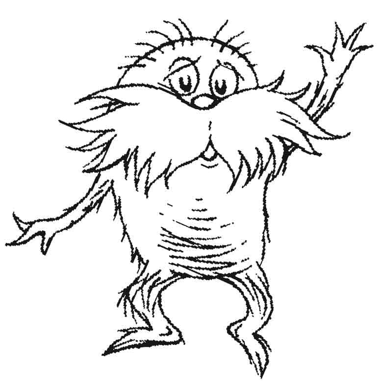 Lorax (8) fargelegging