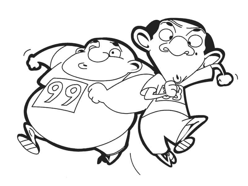Mr. Bean (10) fargelegging