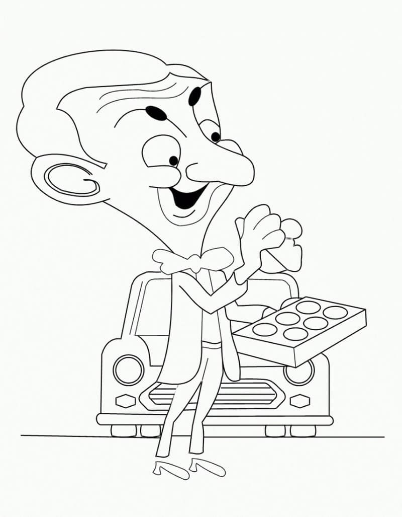Mr. Bean (12) fargelegging