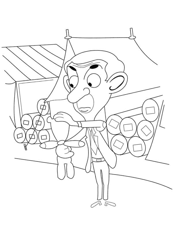 Mr. Bean (20) fargelegging