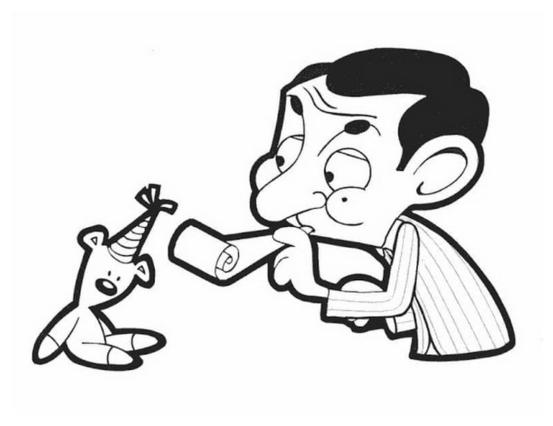 Mr. Bean (32) fargelegging