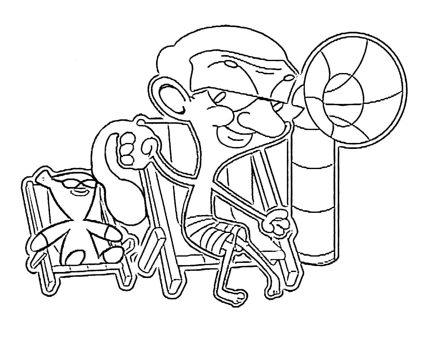 Mr. Bean (4) fargelegging