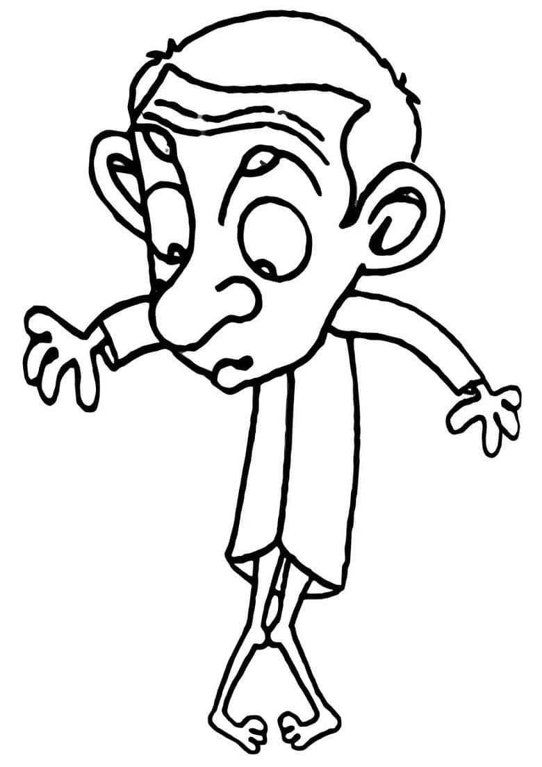 Mr. Bean (6) fargelegging