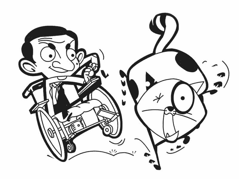 Mr. Bean (8) fargelegging
