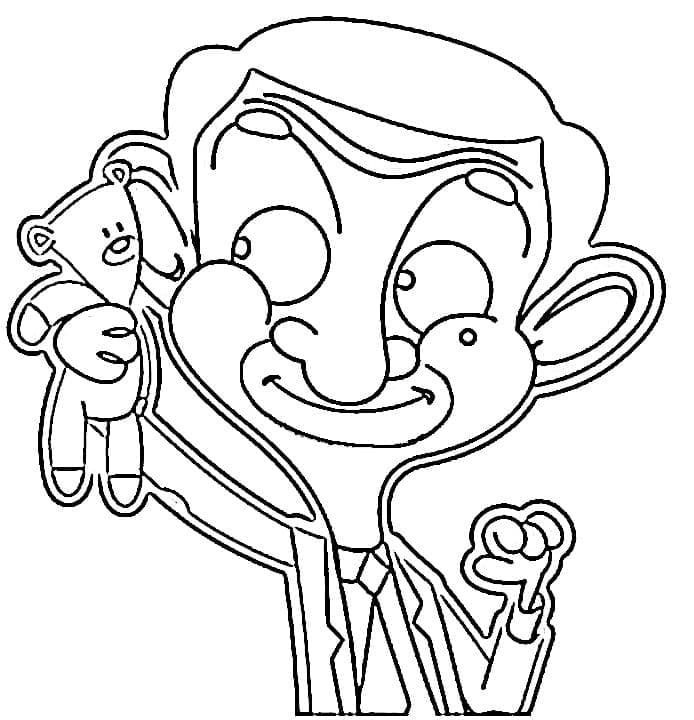 Mr. Bean (9) fargelegging