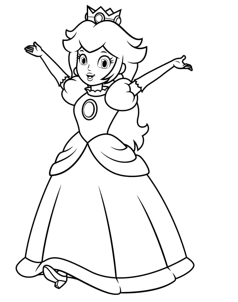 Nintendo Princess Peach fargelegging