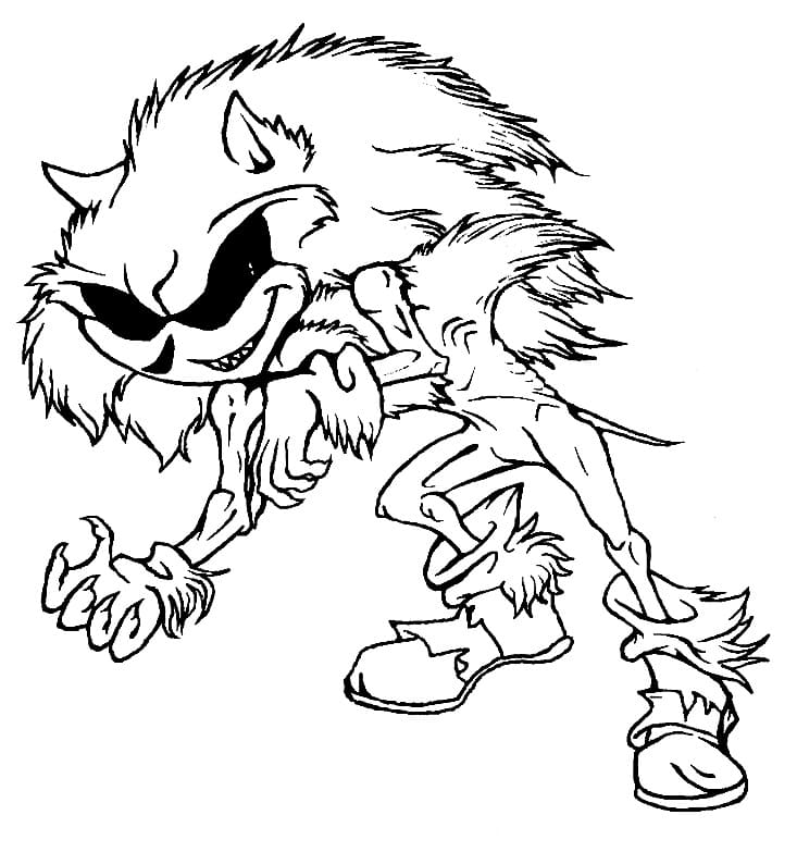 Sonic Exe (5) fargelegging