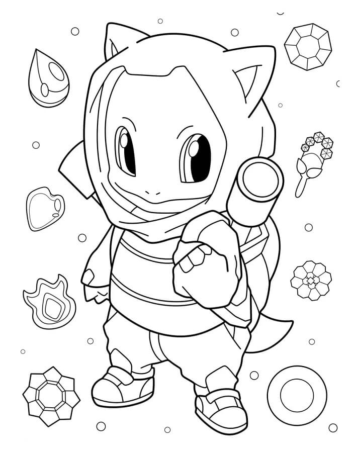 Squirtle (2) fargelegging