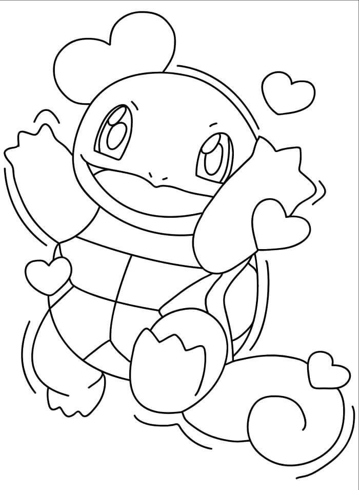 Squirtle (3) fargelegging