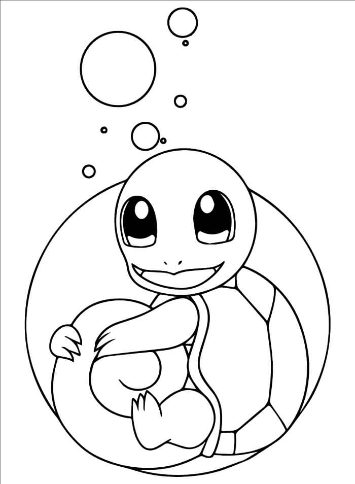 Squirtle (4) fargelegging