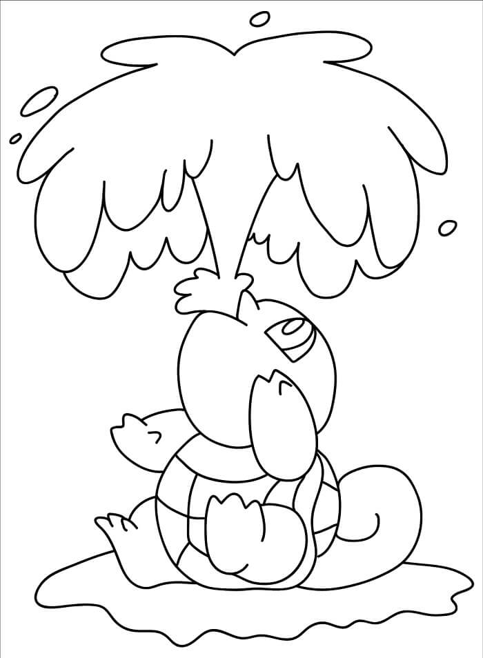 Squirtle (6) fargelegging