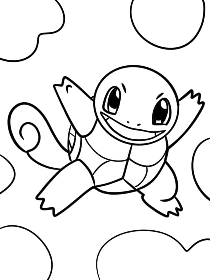 Squirtle Bilde fargelegging