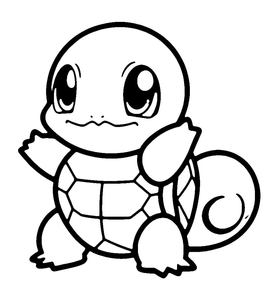 Squirtle Gratis fargelegging