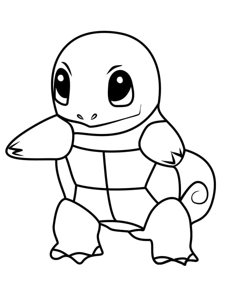 Squirtle for Barn fargelegging