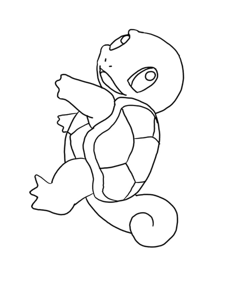 Squirtle for Gratis fargelegging